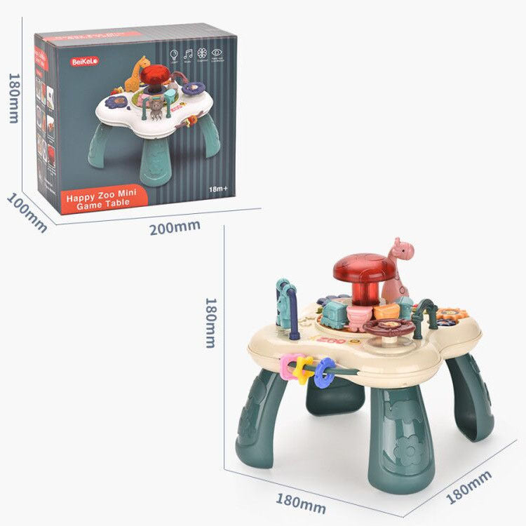 Baby Lane Kids' Toy Table: Multifunctional Animal Park for Creative Play