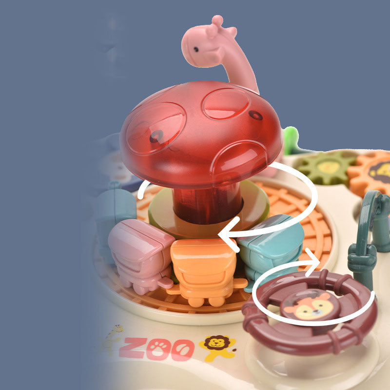 Baby Lane Kids' Toy Table: Multifunctional Animal Park for Creative Play