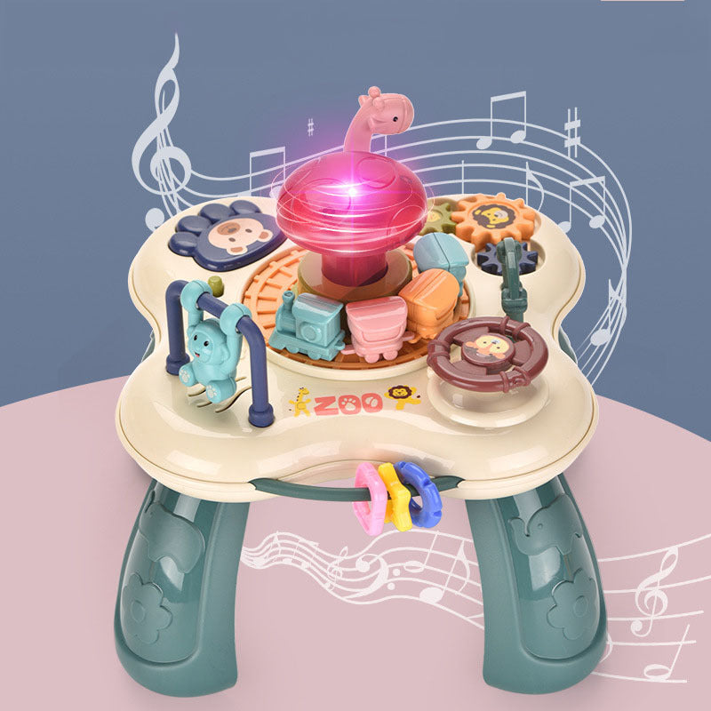 Baby Lane Kids' Toy Table: Multifunctional Animal Park for Creative Play