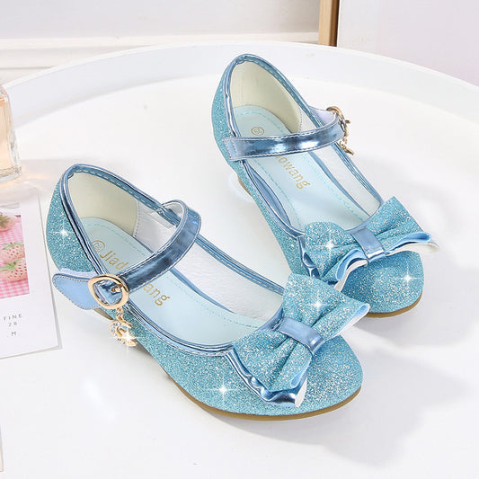 Baby Lane: Discover Stylish Simple Crystal Leather Shoes for Girls