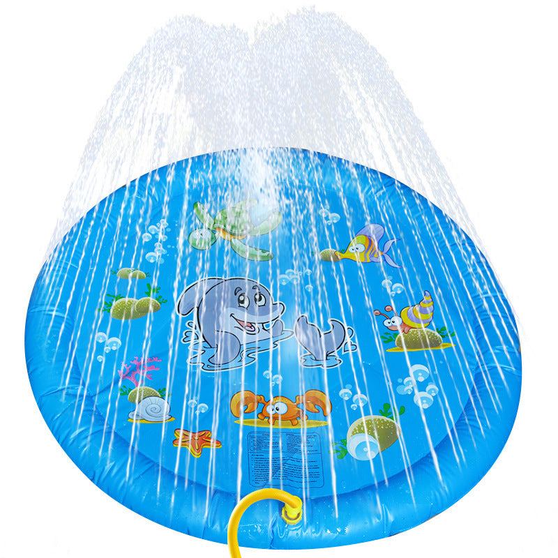 Baby Lane Outdoor Water Toys: Non-Slip Splash Pad for Kids & Pet Dogs!