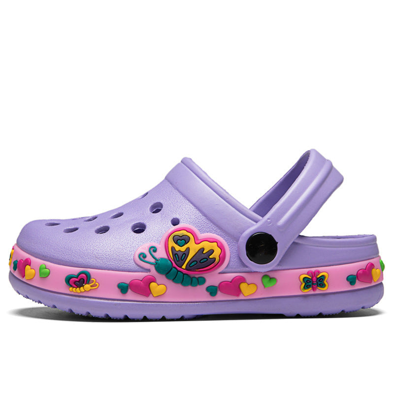 Babylane Cartoon Sandals for Kids | Soft Bottom Beach Slippers for 2-6Y