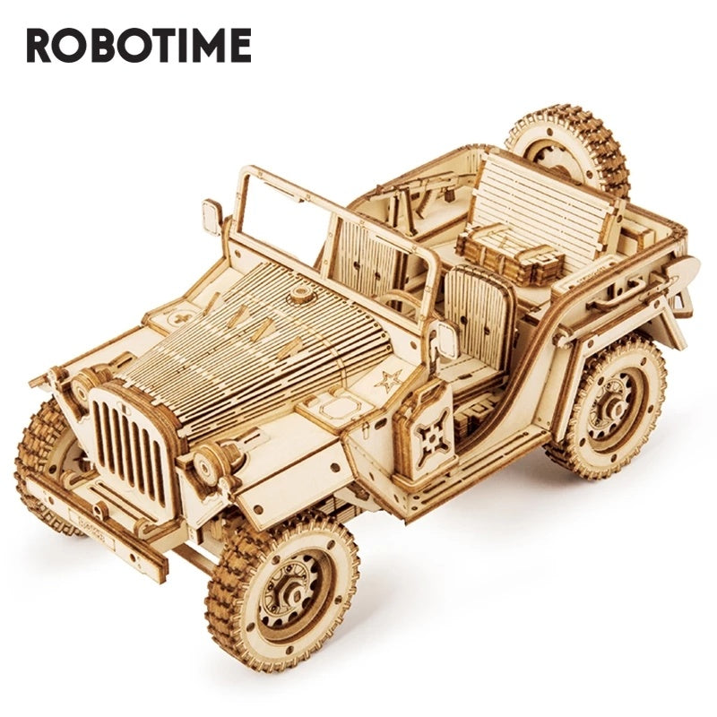 Babylane 3D Wooden Puzzle Model Toys | Creative Building Fun for Kids