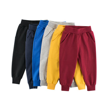 Babylane Autumn Boys' Pants | Comfy Sports Trousers for Children