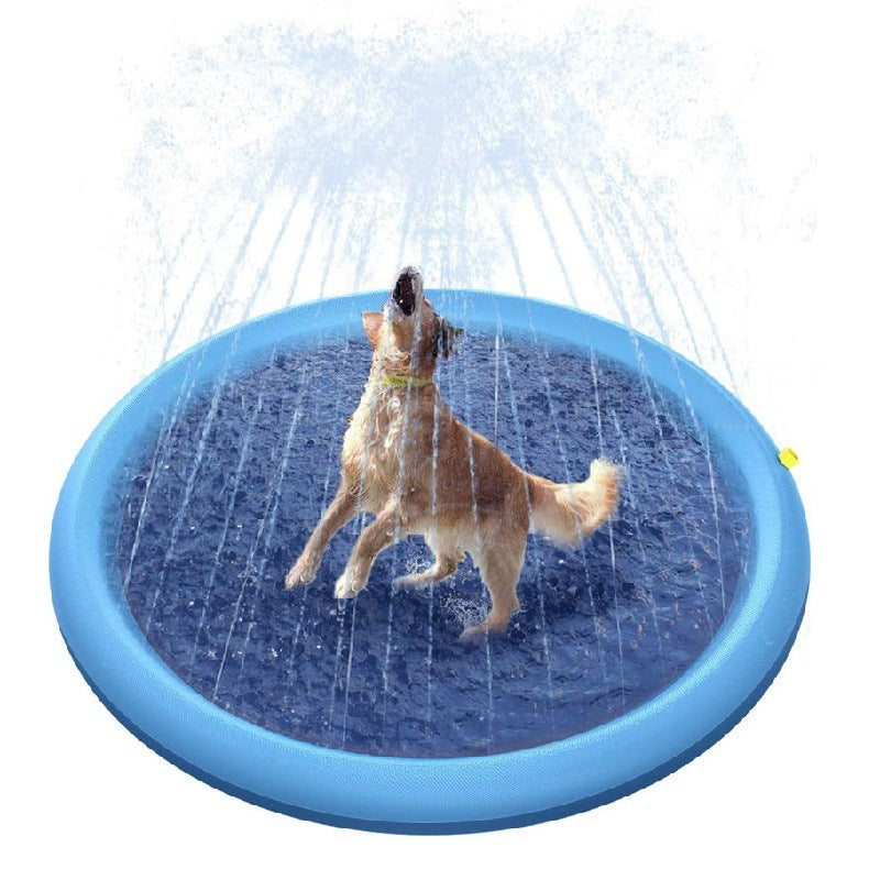 Baby Lane Outdoor Water Toys: Non-Slip Splash Pad for Kids & Pet Dogs!