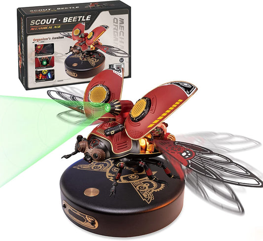 Baby Lane Robotime Rokr MI02: Mechanical Design Scout Beetle Metal Puzzle Toy