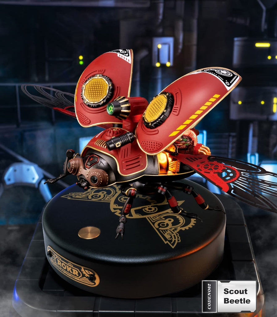 Baby Lane Robotime Rokr MI02: Mechanical Design Scout Beetle Metal Puzzle Toy
