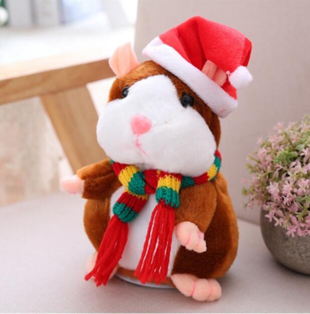 Babylane Interactive Talking Hamster | 16CM Christmas Plush Toy for Kids