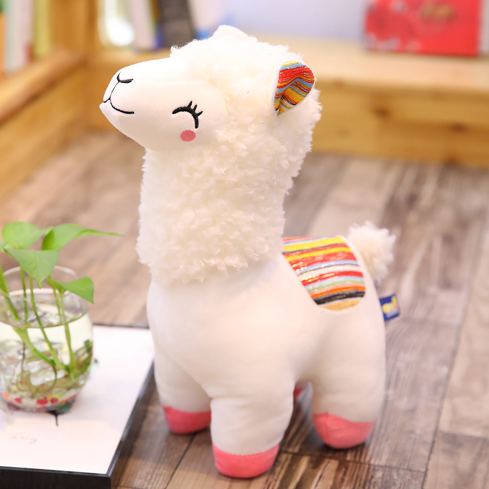 Babylane Llama Plush Doll | Soft Alpaca Stuffed Animal for Cuddly Fun
