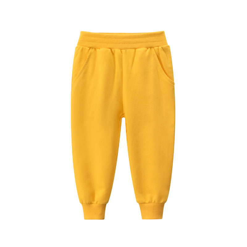 Babylane Autumn Boys' Pants | Comfy Sports Trousers for Children