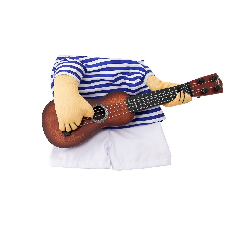 Baby Lane Pet Guitarist Outfit: Adorable Dress for Stylish Dogs!