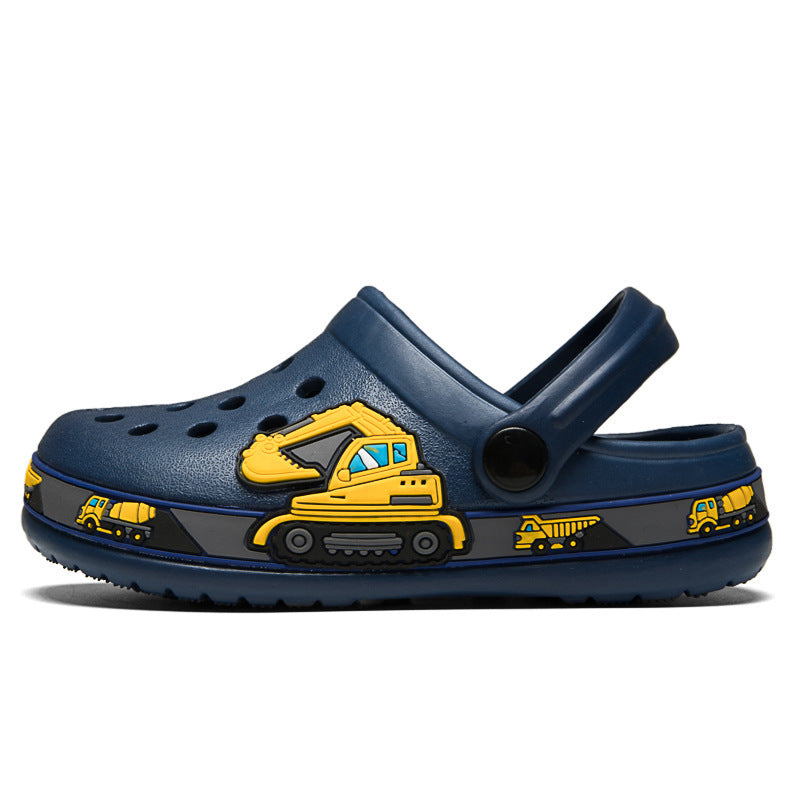 Babylane Cartoon Sandals for Kids | Soft Bottom Beach Slippers for 2-6Y