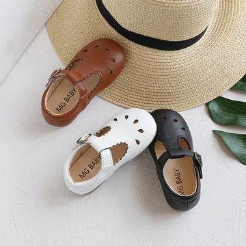 Baby Lane: Stylish Hollow Toddler Shoes for Girls – Lightweight and Breathable