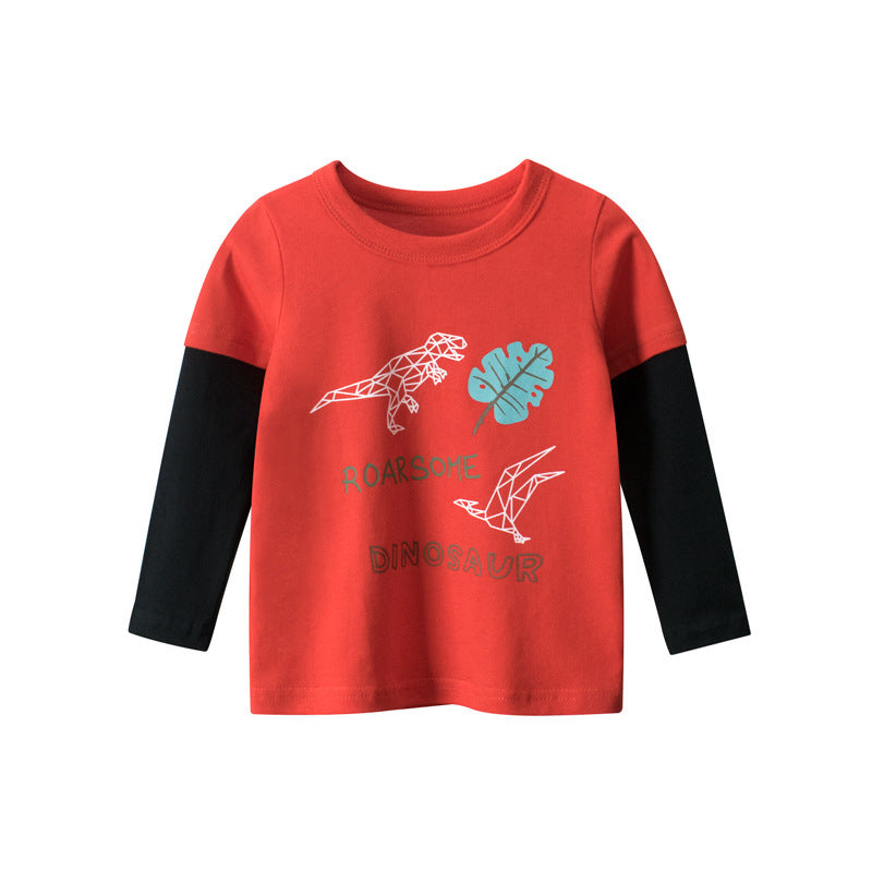 Babylane Boys' Long-Sleeved Bottoming Shirt: Perfect for Layering