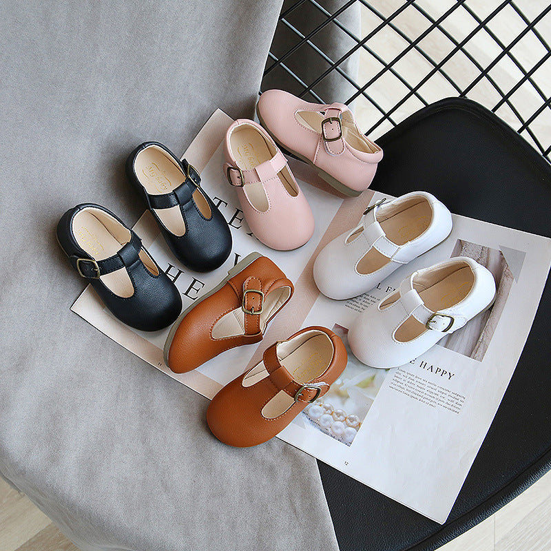 Baby Lane Kids' Pea Shoes – Flexible Single Shoes for Little Ones