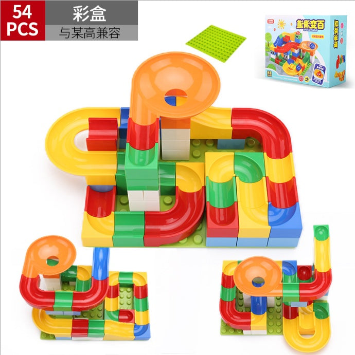 Baby Lane Large Slide Puzzle Blocks: Engaging Toy for Children Aged 3-10