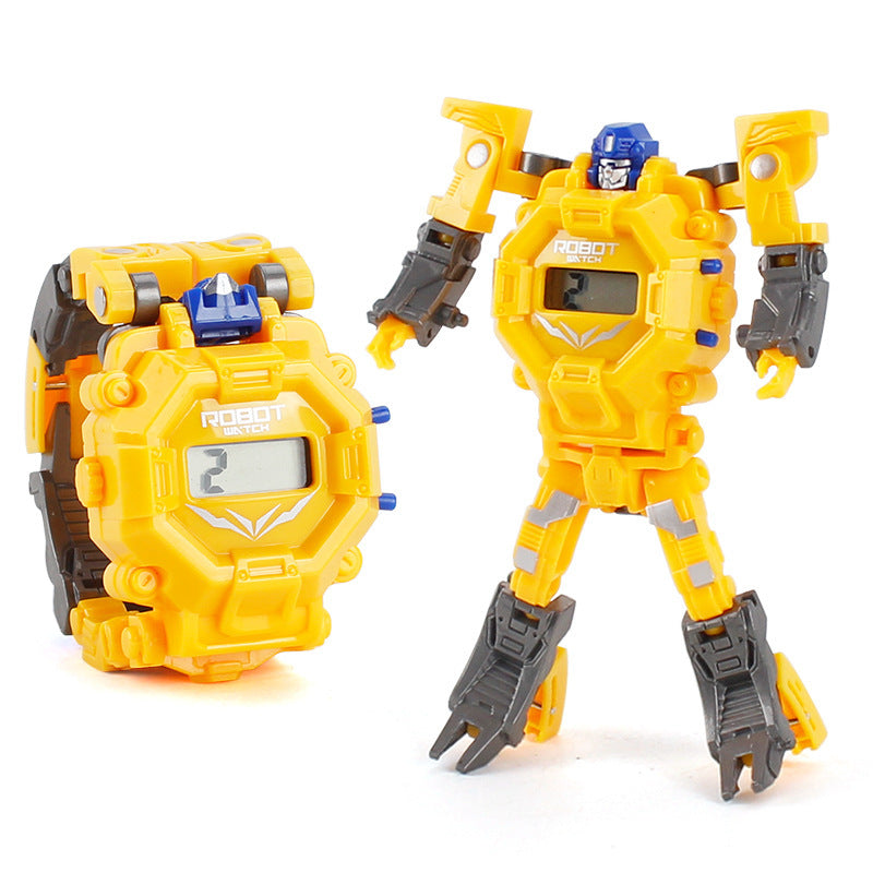 Baby Lane Deformation Robot Electronic Watch: King Kong Toy Fun!