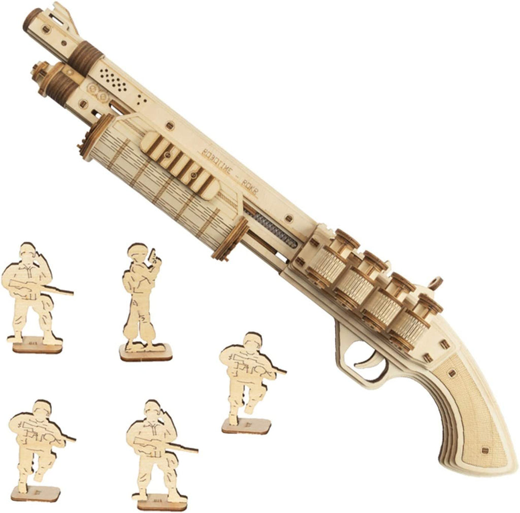 Baby Lane Robotime Building Kit: Gun Blocks Model Toy Gift for Kids