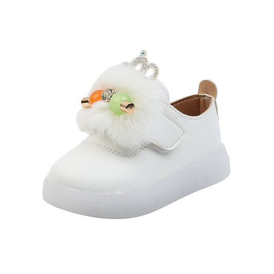 Baby Lane: Stylish Kids' Soft Sole Board Shoes – Fun Flashing Lights