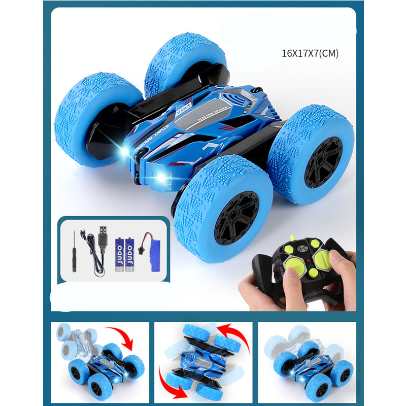 Baby Lane Remote Control Double-Sided Dump Truck: Stunt and Charge!