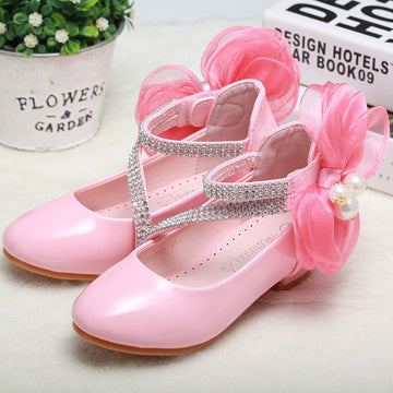 Baby Lane: Trendy Little High-Heeled Shoes for Big Kids – Princess Style