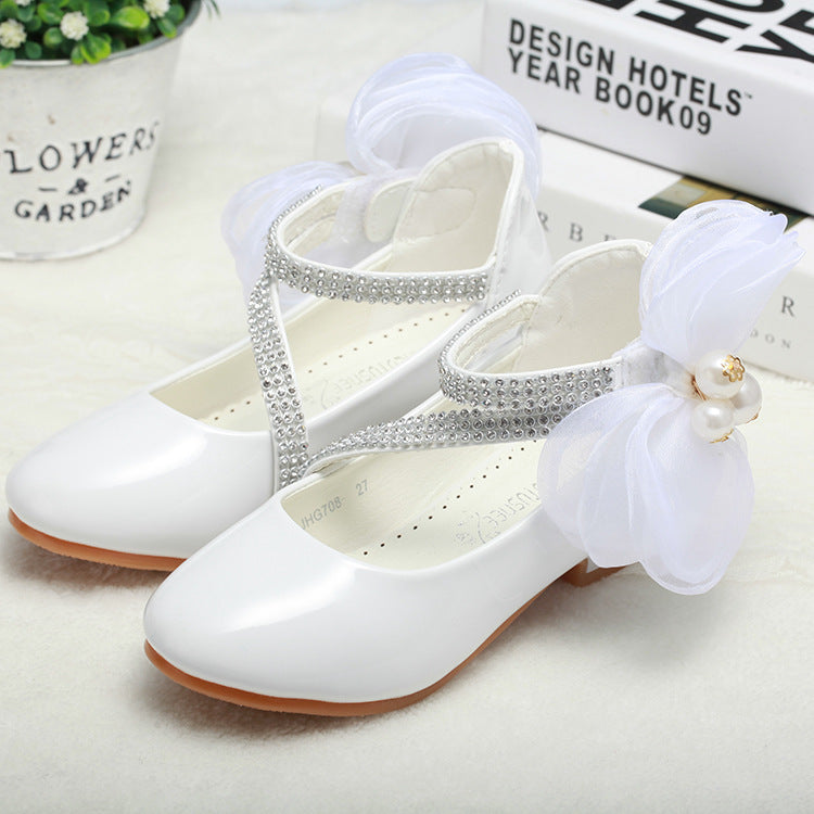 Baby Lane: Trendy Little High-Heeled Shoes for Big Kids – Princess Style