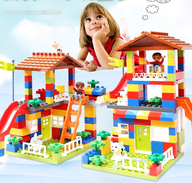 Baby Lane Children's Puzzle Blocks: Fun City Toys for Boys and Girls
