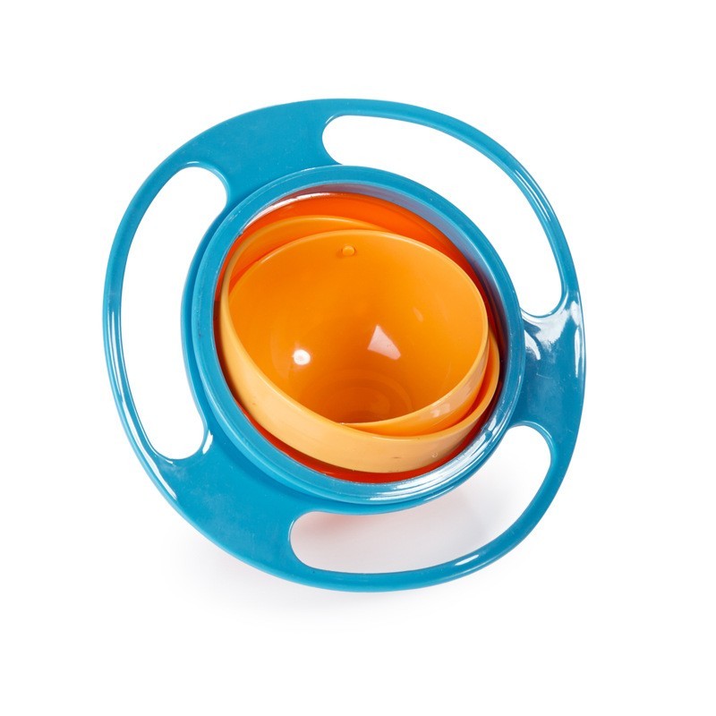 Baby Lane Universal Spill-Proof Bowl: 360° Rotating Design for Children