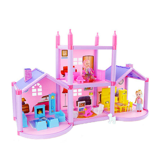 Baby Lane House Doll Villa: Fun DIY Assembled House for Kids