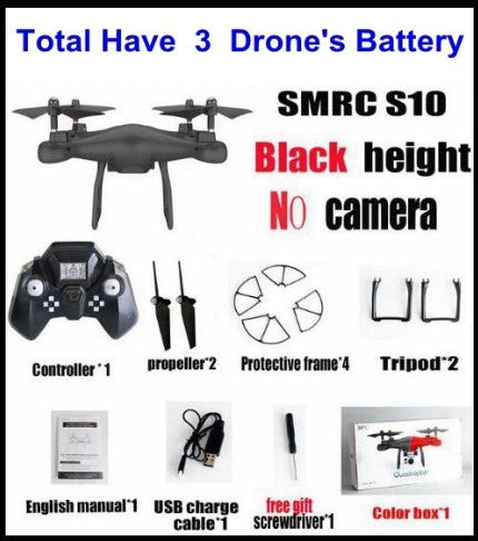 Baby Lane S10 FPV Quadcopter – WiFi 2MP Camera Racing Drone Kit