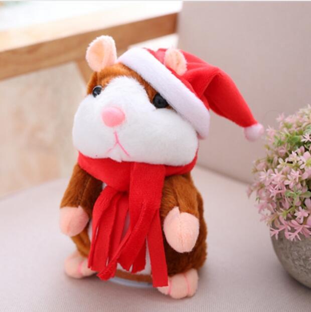 Babylane Interactive Talking Hamster | 16CM Christmas Plush Toy for Kids