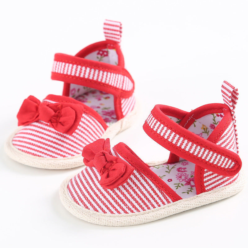 Babylane Baby Girl Shoes: Soft Bottom Breathable Sandals for Toddlers