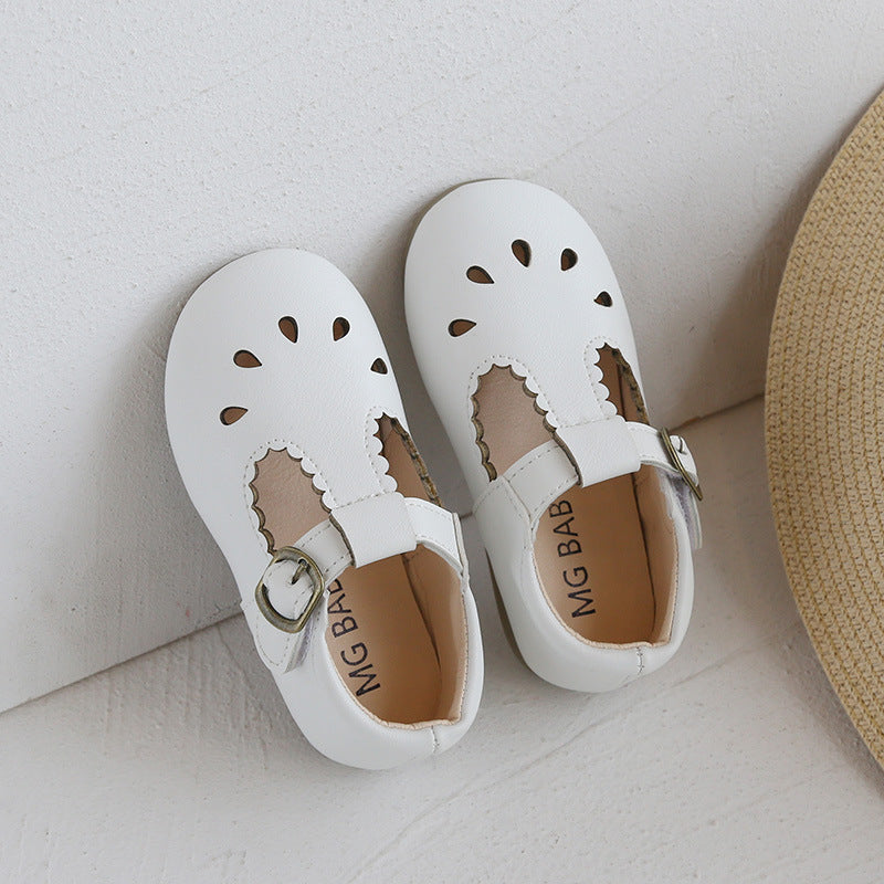 Baby Lane: Stylish Hollow Toddler Shoes for Girls – Lightweight and Breathable