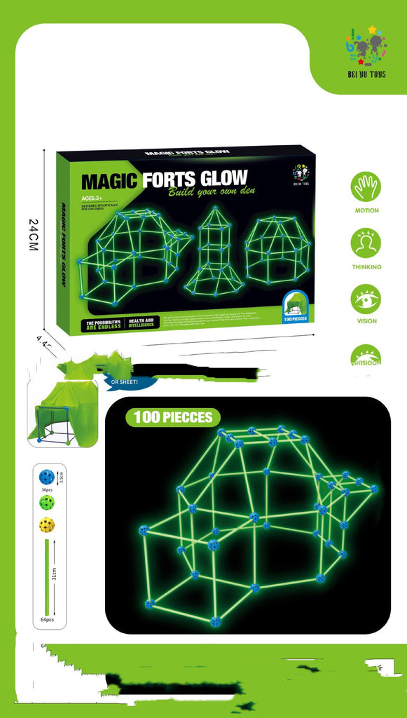 Baby Lane Fortress Builder Kit: Fun Construction Blocks Set for Children's Play