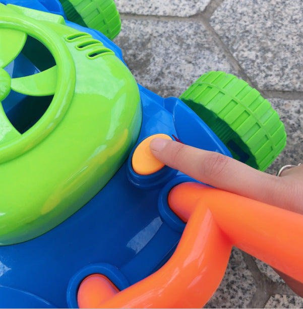 Baby Lane Parent-Child Bubble Blowing Tank Car: Outdoor Fun for Kids!