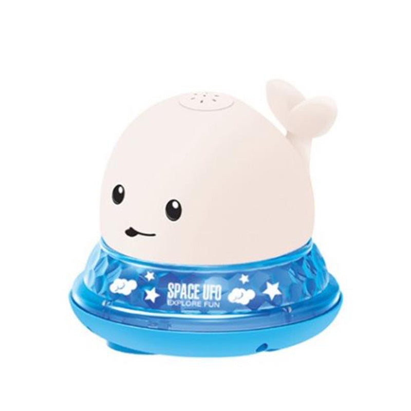 Baby Lane Electric Whale Lamp: Induction Water Spray for Kids' Rooms!