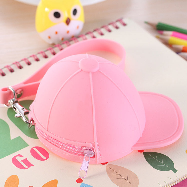 Baby Lane Cute Silicone Coin Purse – Candy Color Hat for Kids