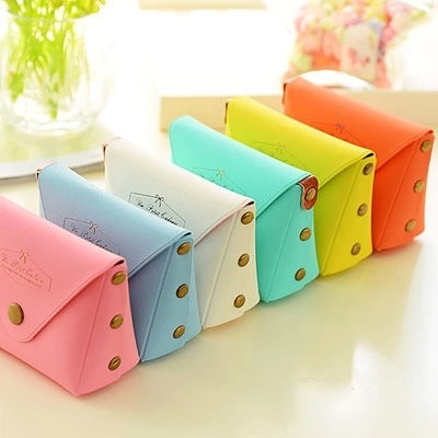 Baby Lane Macaron Coin Purse – Stylish Candy Color Key Case