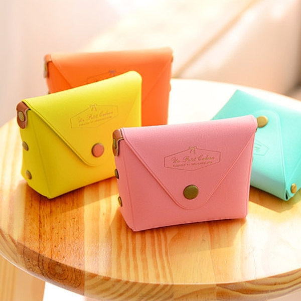 Baby Lane Macaron Coin Purse – Stylish Candy Color Key Case
