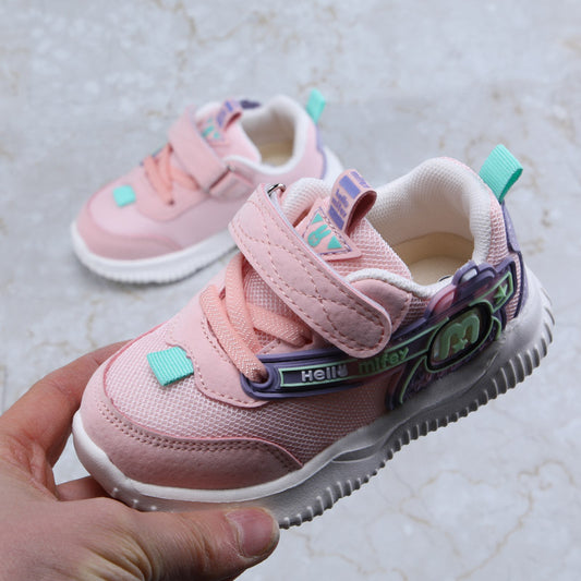 Babylane Health Net Shoes for Kids: Durable Solid Soles!