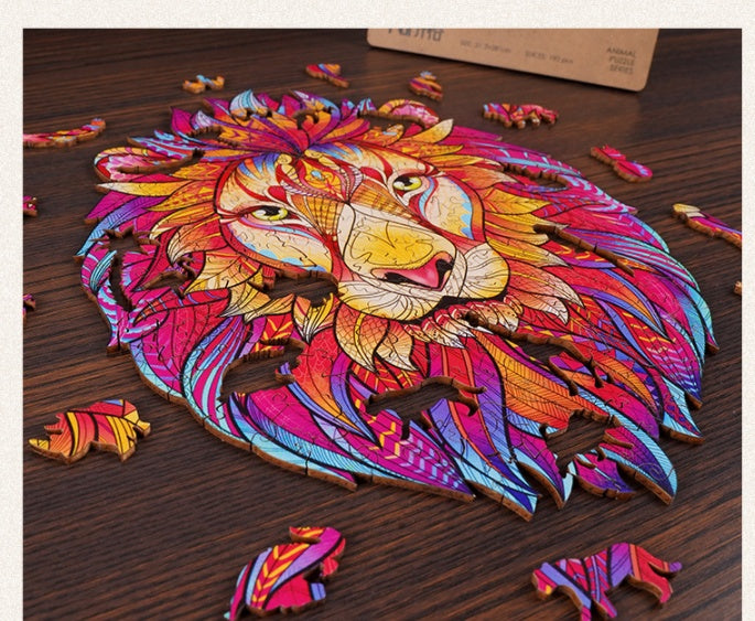 Baby Lane Wooden Animal Puzzles: Perfect DIY Christmas Gift for Kids