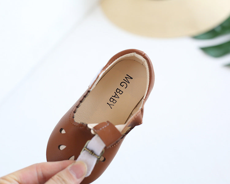 Baby Lane: Stylish Hollow Toddler Shoes for Girls – Lightweight and Breathable