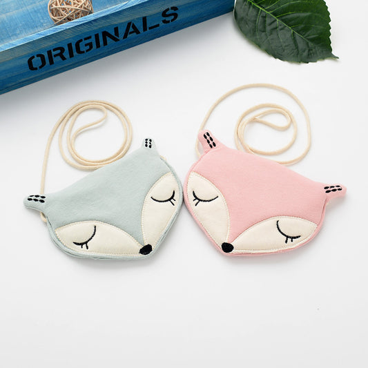 Baby Lane New Cartoon Fox Satchel Purse – Perfect for Little Ones!