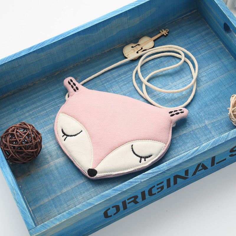 Baby Lane New Cartoon Fox Satchel Purse – Perfect for Little Ones!