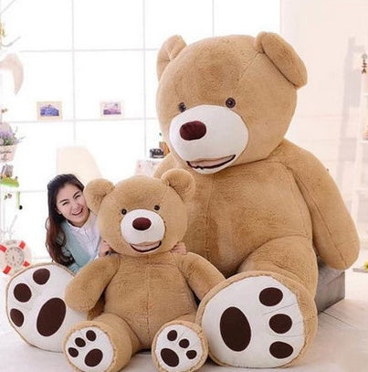 Babylane Huge 130cm Stuffed Teddy Bear Cover | Plush Soft Toy for Kids