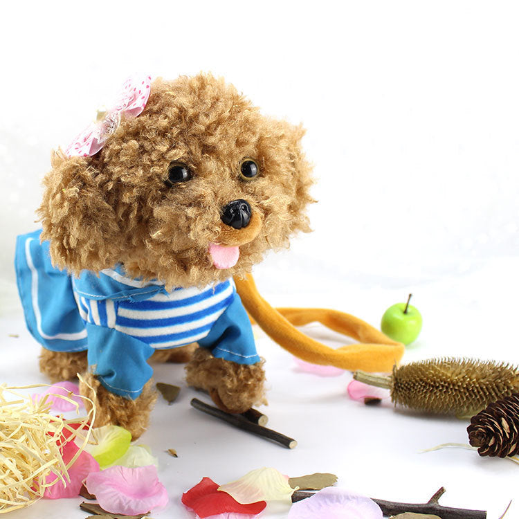 Baby Lane Remote Control Plush Dog: 48-in-1 Creative Electric Pet Toy!