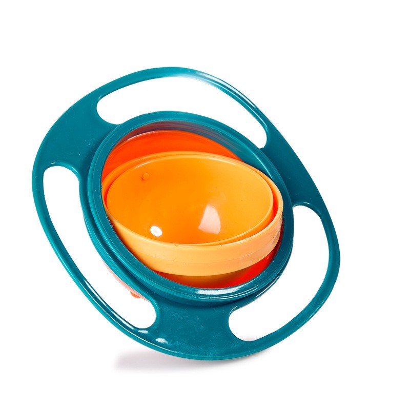 Baby Lane Universal Spill-Proof Bowl: 360° Rotating Design for Children