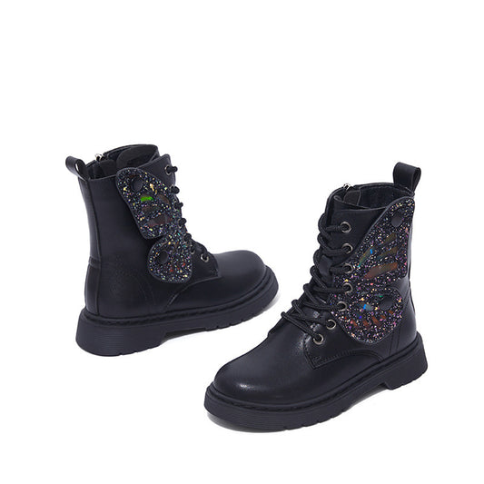 Baby Lane: Girls' Martin Boots – Durable and Fashionable Kids' Footwear
