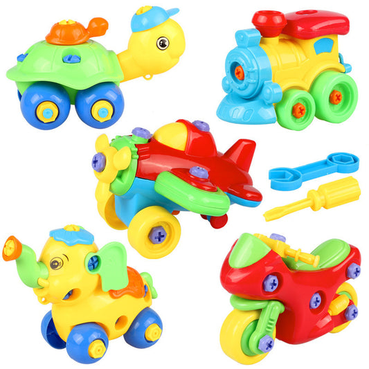 Baby Lane Assembly Blocks Toys: Motorcycle and Car Construction Sets for Kids