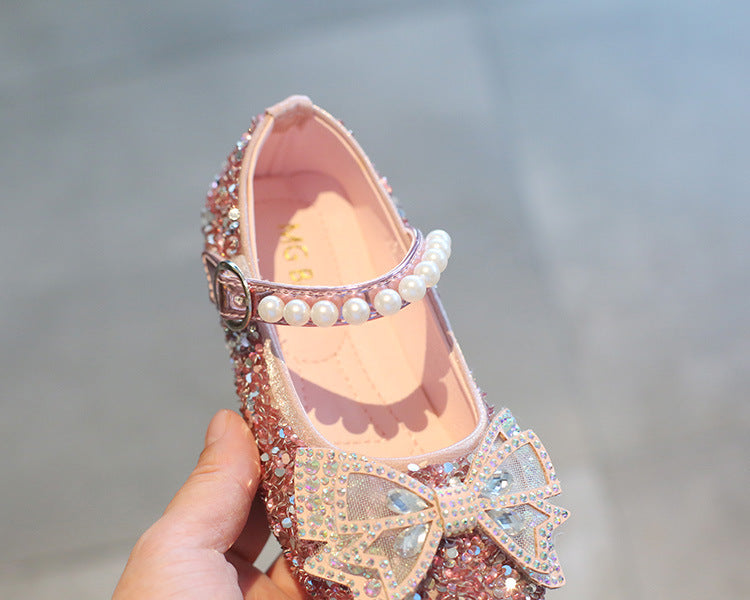 Baby Lane: Girls' Fashionable Princess Shoes – Charming Bowknot Design